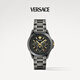 范思哲（VERSACE）瑞士手表男2025月相夜光石英表生日七夕禮物送男友VE0K00525-43MM