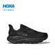 HOKA ONE ONE 【汪順同款】新款夏季男鞋克利夫頓 10跑步鞋CLIFTON 10輕量緩震 黑色/黑色 42