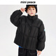 MiniPeace太平鳥童裝冬新男童羽絨服FAACE4B12 黑色 150 cm