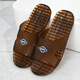 璇醇越南生膠拖鞋男老式塑料男士硬底牛筋底防滑膠浴室沖涼防臭耐磨 JY818拖鞋男棕色(偏小一碼) 43