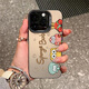 鹿途者 DEERWALK海綿寶寶適用蘋果16promax手機殼iphone15plus新款12高級感13可愛11/12promax卡通保護套彩銀防摔 黑色-海綿寶寶 iPhone 11