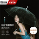 天瑋傘業(yè)（Tianwei umbrella）雨傘透明傘自動(dòng)大號(hào)長(zhǎng)柄直桿晴雨簡(jiǎn)約純色成人便攜團(tuán)購(gòu)傘可定制
