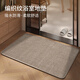 瑞恩浴室地墊仿亞麻編織浴室防滑墊子衛生間門(mén)口吸水腳墊家用門(mén)墊