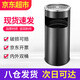 領(lǐng)象 不銹鋼煙灰缸酒店大堂垃圾桶立式賓館帶內桶商場(chǎng)桶箱電梯口垃圾桶吸灰桶煙灰柱滅煙桶 黑色 圓形