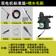億派洗車(chē)機家用高壓洗車(chē)器便攜式12v刷車(chē)機水槍工具套裝泵洗車(chē)神器 120W 雙電機標準版+噴水毛刷