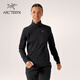 ARC'TERYX始祖鳥 DELTA JACKET 保暖 女子 抓絨衫 BLACK/黑色 L