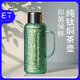 外星精靈ET純鈦智能顯溫燜茶壺大容量家用高檔保溫?zé)崴畨貞敉饴眯袗炁莶鑹?鈦晶綠-大師壺1000ml