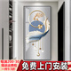 詩六藝家飾玄關(guān)裝飾畫現(xiàn)代簡約入戶走廊豎版輕奢壁畫過道背景墻掛畫高端墻畫 福羽金鹿 80*160cm 晶瓷畫+鋁合金外框