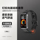 watchbond適用華為手環(huán)10表帶官方同款T字硅膠表帶9/8/NFC通用圓孔透氣款夏季腕帶智能運動(dòng)男生女士款配件 【官方釘扣款】黑色 適用：華為手環(huán)10/NFC腕帶+送高清膜*2