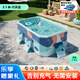 久好免充氣折疊兒童游泳池家用小孩嬰兒游泳桶成人大型戶外支架洗澡池