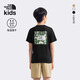 北面北面童裝兒童印花速干衣短袖T恤男女戶(hù)外|8DCU JK3/宇宙黑 150 L（150/72）