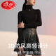 浪莎高領(lǐng)打底衫女雙面德絨春秋可外穿秋衣內(nèi)搭長袖堆堆領(lǐng)上衣