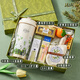 唐貝新年伴手禮盒實(shí)用小禮品情人節生日禮物女生送女友閨蜜保溫杯女 綠色保溫杯護手霜潤唇膏禮盒