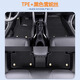 菱珍2025款豐田鋒蘭達全包圍腳墊專(zhuān)用汽車(chē)內飾用品配件地墊大全適用于 雙層【包門(mén)檻腳墊+純黑雪妮絲】 【22-25款】鋒蘭達純油版