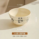 雅誠(chéng)德陶瓷碗餐具飯碗湯碗沙拉碗可愛(ài)家用簡(jiǎn)約通用送禮 快樂(lè)熊貓4.5英寸碗