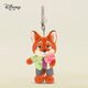 迪士尼（Disney）毛絨玩具公仔布娃娃玩偶鑰匙扣生日禮物 瘋狂動(dòng)物城尼克狐貍掛件
