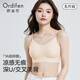 歐迪芬內(nèi)衣女涼感交叉美背性感文胸7A抗菌無(wú)尺碼無(wú)痕露背軟支撐側(cè)收胸罩