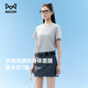貓人（MiiOW）【新品水光T恤】女士液氨100%純棉圓領(lǐng)休閑運(yùn)動風(fēng)打底衫