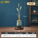 漢臻唐璽（HONZONTX）歲歲平安銅麥穗擺件入戶玄關(guān)豎高新中式桌面裝飾喬遷高檔開業(yè)禮物 高54厘米歲歲平安國潮大漆銅瓶
