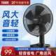 紅雙喜（RED DOUBLE HAPPINESS）風(fēng)扇臺式電風(fēng)扇臺扇轉(zhuǎn)頁扇小型桌面風(fēng)扇家用大風(fēng)力宿舍辦公室臥室客廳輕音省電電扇SN 【銅芯電機】16英寸塑葉