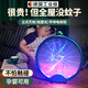 麥舒特德國電蚊拍充電式家用2025新款滅蚊器拍蚊子神器滅蚊燈二合一 翡翠綠 【精準誘蚊+加大網(wǎng)面+壁掛/手持/