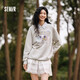 森馬迪士尼米奇IP衛(wèi)衣女中長款可愛印花25春棉質(zhì)上衣109125116004