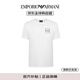 安普里奧·阿瑪尼（Emporio Armani）夏季新款運動(dòng)潮流輕奢休閑男短袖t恤 白 L
