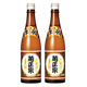 菊正宗本釀造上選清酒720ml日本原裝進口洋酒2瓶組合裝發(fā)酵酒清酒 720ml兩瓶