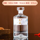 歐格達（OUGEDA）500ml玻璃白酒瓶一斤酒瓶空瓶密封分裝瓶自釀喜宴果酒瓶包裝 +私藏標簽 500ml 透明瓶