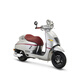 標(biāo)致（PEUGEOT）標(biāo)致摩托全新第四代DJANGO CAFERACER 150cc 復(fù)古踏板摩托車 閃光銀