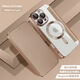 YNPO適用蘋果16手機(jī)殼iphone16promax翻蓋全包殼商務(wù)金盾磁吸皮套iPhone15/16E/14/13/12帶鏡頭保護(hù)殼 金盾磁吸皮套-沙漠金 iPhone 16E/SE4 2025