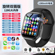BPQ5G智能兒童電話手表可插卡定位WiFi下載全網(wǎng)通學(xué)生初高中專用青少年女男款旗艦店成人 黑色·旋轉(zhuǎn)雙攝版 微信QQ抖音（NFC/WiFi）