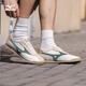 美津濃（MIZUNO）男女鞋25年新款低幫透氣舒適一腳蹬休閑德訓(xùn)鞋LG 60S 12 37