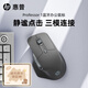 惠普（HP）Professor 1三模無(wú)線(xiàn)藍牙鼠標靜音人體工學(xué)設計辦公筆記本電腦通用可充電筆記本電腦通用 【深空黑+順風(fēng)順水鼠標墊】三模鏈接+送充電線(xiàn)