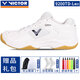威克多（VICTOR）勝利透氣防滑羽毛球鞋全面型耐磨減震運(yùn)動(dòng)鞋 P9200TD 9200TD-L 暖白 38 (240mm)