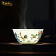 奈維斯汀 純手繪仿古大明成化斗彩雞缸杯收藏級景德鎮主人杯陶瓷功夫茶杯 大明成化斗彩雞缸杯
