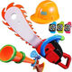 光頭強玩具光頭電鋸 熊哥玩具槍套裝帽子電動(dòng)男孩3-6-8歲 5代電鋸 2024款【送全套電池+禮品】