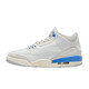 耐克（NIKE）男鞋Air Jordan3 AJ3白藍(lán)訓(xùn)練運(yùn)動(dòng)復(fù)古籃球鞋 CT8532-101 42