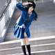 柯霸（Keba）毛利蘭cos服全套名偵探柯南動漫周邊工藤新一小蘭cosplay二次元 小蘭4件套【外套裙子領(lǐng)帶襯衣】 L