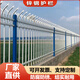 圍墻鋅鋼護(hù)欄學(xué)校防盜防攀爬翻越柵欄戶外廠區(qū)農(nóng)村別墅院墻鐵圍欄 安裝高度1米3橫梁 【1米的價格】