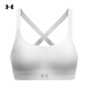 安德瑪（UNDERARMOUR） Continuum女子拳擊訓(xùn)練運動內(nèi)衣-中強(qiáng)度1372559 白色100 M