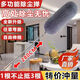 除塵雞毛撣子掃灰伸縮灰塵家用加長(cháng)清潔靜電蜘蛛網(wǎng)打掃天花板神器 除塵雞毛撣子掃灰打掃天花板神器 2.8米伸縮桿+1個(gè)撣頭