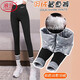 浪莎25年秋冬新品芭比羽絨褲女外穿加絨白鴨絨高腰鯊魚(yú)棉褲防寒保暖褲