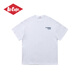 Lee Cooper/李庫珀 純棉圓領(lǐng)短袖男士情侶款T恤寬松透氣多款式印花上衣 落日【白色】 M 【建議120-140斤左右】