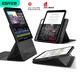 億色（ESR）適用于iPad Pro2024保護(hù)殼13英寸保護(hù)套新款M4芯片磁吸拆分可調(diào)高低橫豎蘋果平板電腦防摔多角度黑