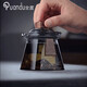 全度（Quandu） 玻璃蓋碗泡茶器防燙手抓壺泡茶碗茶壺茶杯功夫茶具配件