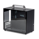 鋁小寶E90Pro 便攜式提手小機(jī)箱可走背線MATX主板240水冷玻璃亞克力多版本可供選擇21L小型電腦機(jī)箱 E90 Pro黑色玻璃版