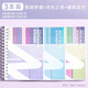 反轉便利貼多功能便簽本記事本組合夾心本便利貼有粘性親親活頁(yè)索引貼標簽貼紙N次貼擴張貼線(xiàn)圈本學(xué)生 3本裝【黎明夢(mèng)境+月光之淚+糖果派對】