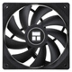 Thermalright(利民) TL-C12C EXTREM 黑色12cm機箱風壓扇 雙滾珠軸承 4PIN串接PWM接頭 1850轉(zhuǎn)速