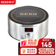 新功（SEKO） 噴淋式電陶爐煮茶器 噴淋電水壺 黑茶壺電茶壺 高硼硅玻璃電茶爐Q9A 1L (僅電陶爐)Q9A